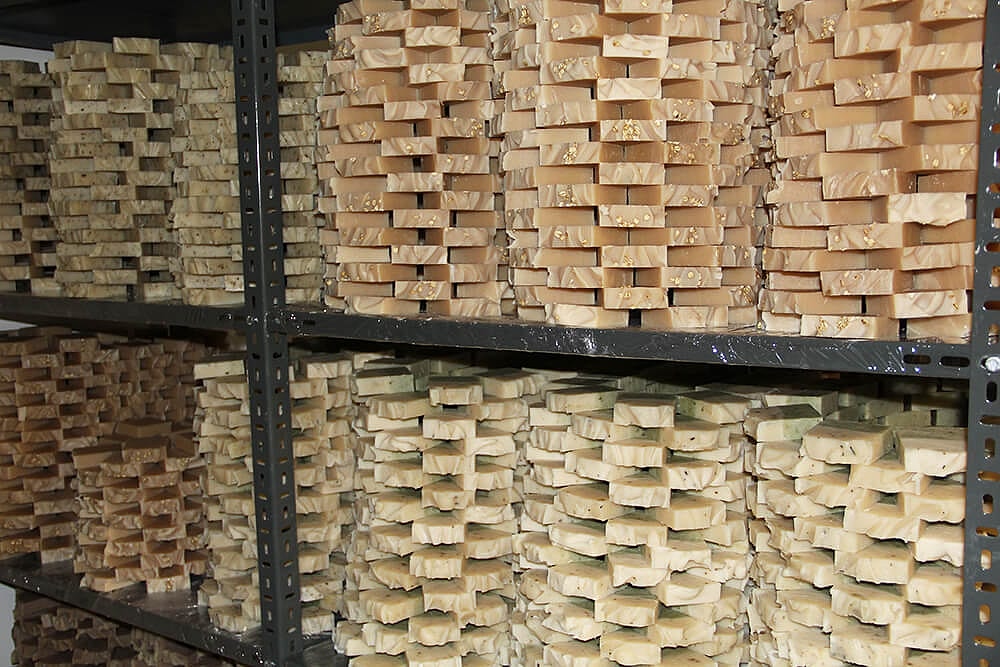 private label soap curing and handling time