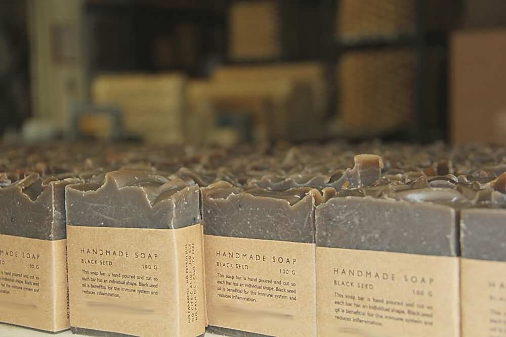 private label soap paper sleeves